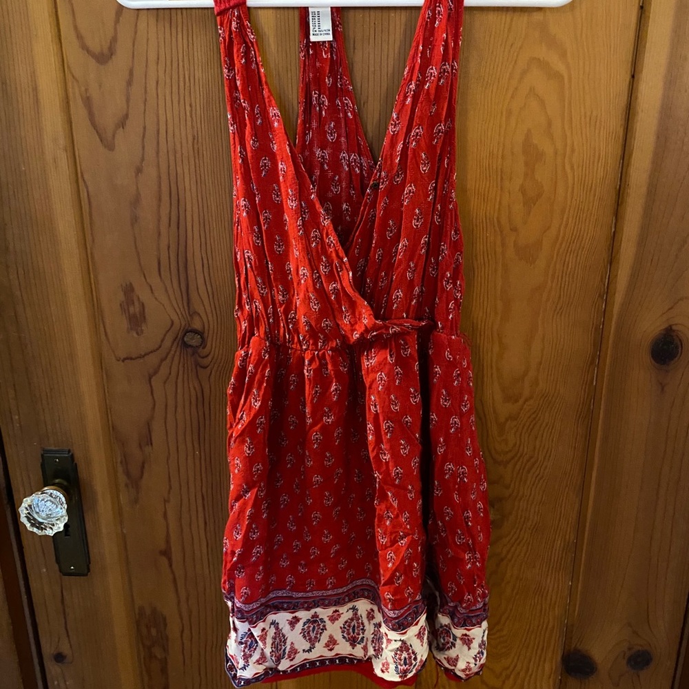 Mini Floral Paisley Dress